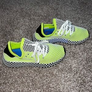 Neon Green Adidas